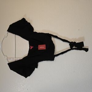 Guess Women's Cadee Top NWT - Black/Medium